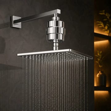 Ultimate Shower Upgrade Bundle | Rain Shower + 10-Stage Water Filter