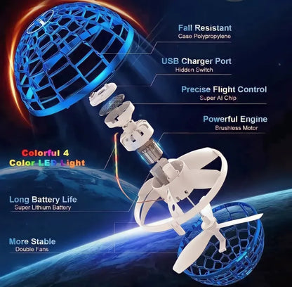 Flying Spinner Boomerang Ball